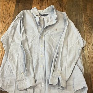 Polo by Ralph Lauren Light Blue Oxford Button-Down Shirt - Men's